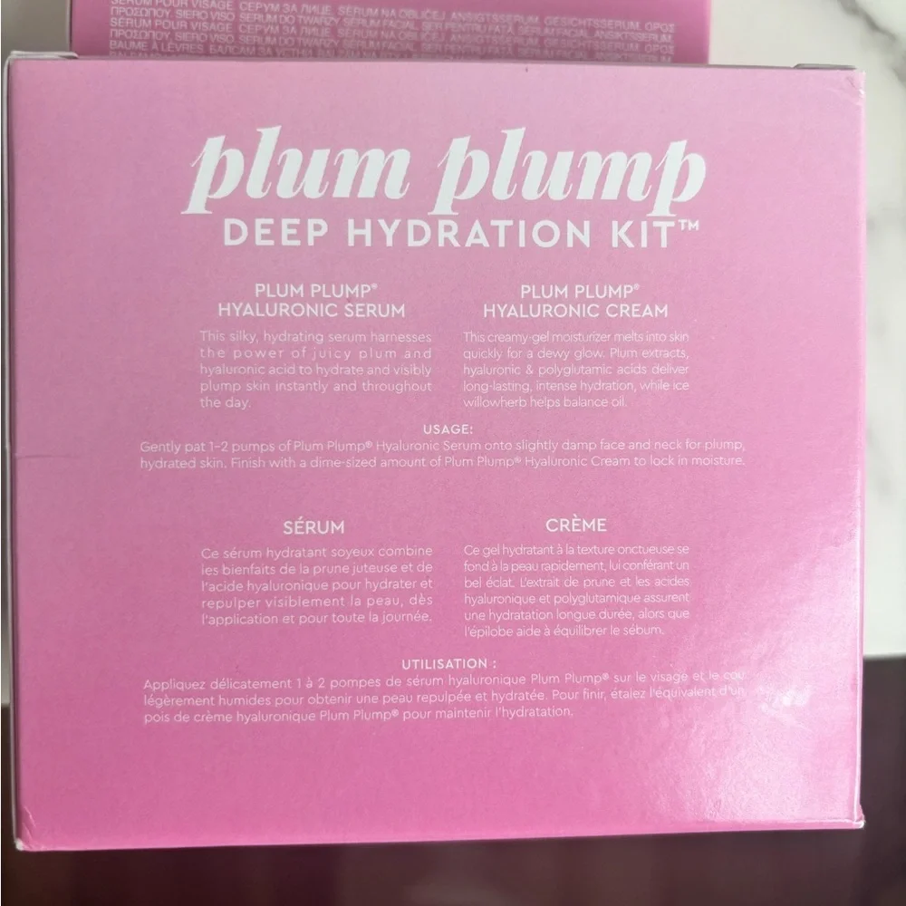 Glow Recipe BUNDLE Plum Plump Deep Hydration Kit & Best of Glow Hues New in Box